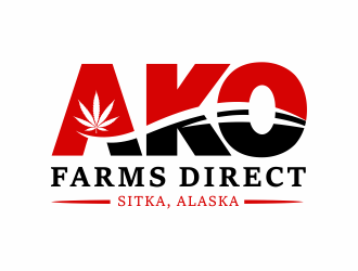 ako farms direct logo design by agus