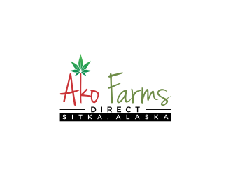ako farms direct logo design by oke2angconcept