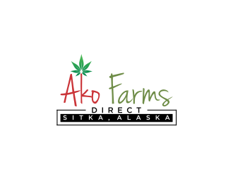 ako farms direct logo design by oke2angconcept