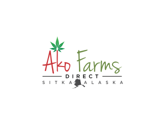 ako farms direct logo design by oke2angconcept