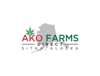 ako farms direct logo design by oke2angconcept