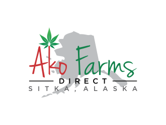 ako farms direct logo design by oke2angconcept