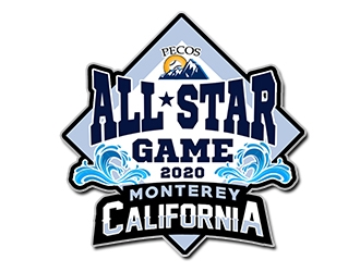 2020 Pecos League All Star Game Monterey California logo design by PrimalGraphics
