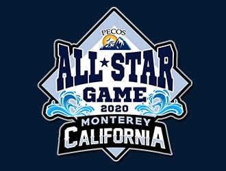 2020 Pecos League All Star Game Monterey California logo design by PrimalGraphics