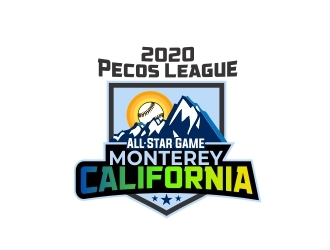 2020 Pecos League All Star Game Monterey California logo design by amar_mboiss