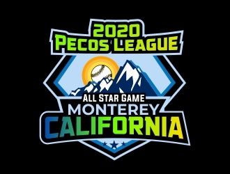 2020 Pecos League All Star Game Monterey California logo design by amar_mboiss
