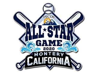 2020 Pecos League All Star Game Monterey California logo design by PrimalGraphics
