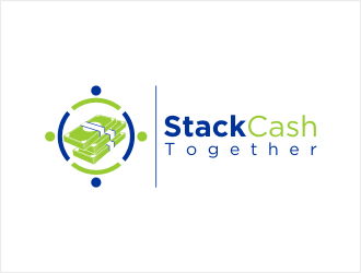 Stack Cash Together (stackcashtogether.com will be the landing page) logo design by bunda_shaquilla
