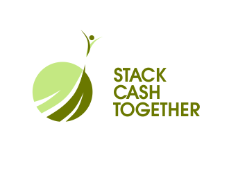 Stack Cash Together (stackcashtogether.com will be the landing page) logo design by JessicaLopes