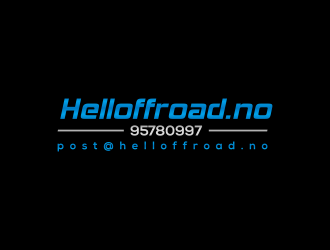 Helloffroad.no logo design by N3V4