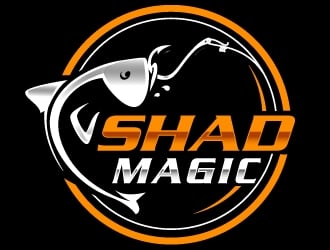 Shad Magic logo design by Suvendu