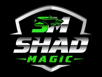 Shad Magic logo design by Suvendu