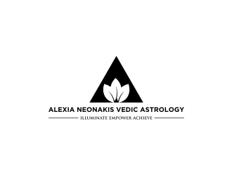 Alexia Neonakis Vedic Astrology  logo design by sodimejo