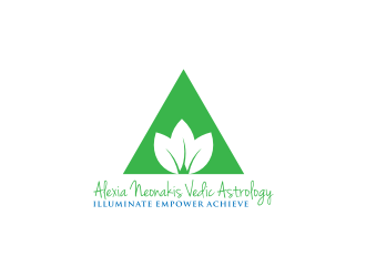 Alexia Neonakis Vedic Astrology  logo design by sodimejo