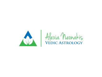 Alexia Neonakis Vedic Astrology  logo design by sodimejo