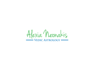 Alexia Neonakis Vedic Astrology  logo design by sodimejo