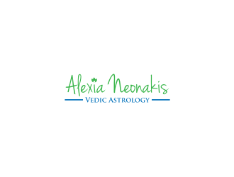 Alexia Neonakis Vedic Astrology  logo design by sodimejo