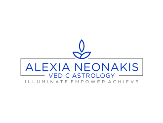Alexia Neonakis Vedic Astrology  logo design by KQ5
