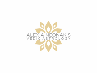 Alexia Neonakis Vedic Astrology  logo design by luckyprasetyo
