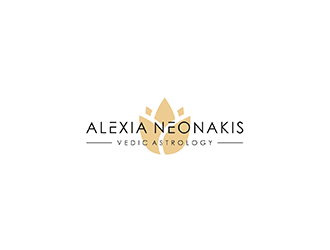 Alexia Neonakis Vedic Astrology  logo design by ndaru