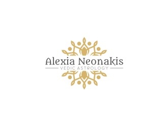 Alexia Neonakis Vedic Astrology  logo design by logobat