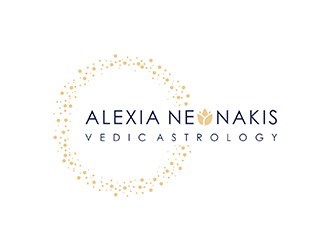 Alexia Neonakis Vedic Astrology  logo design by ndaru