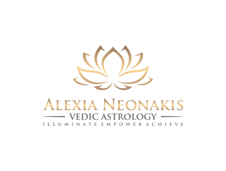 Alexia Neonakis Vedic Astrology  logo design by ammad