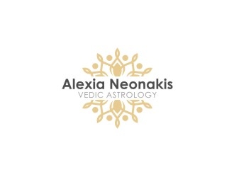 Alexia Neonakis Vedic Astrology  logo design by logobat