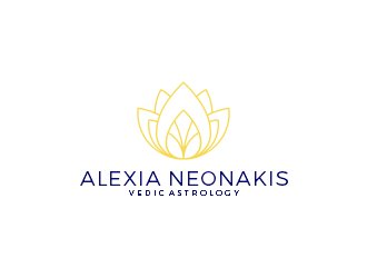 Alexia Neonakis Vedic Astrology  logo design by SmartTaste