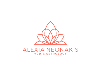 Alexia Neonakis Vedic Astrology  logo design by SmartTaste