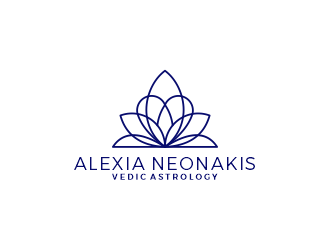 Alexia Neonakis Vedic Astrology  logo design by SmartTaste