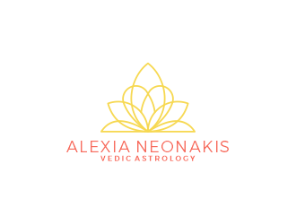 Alexia Neonakis Vedic Astrology  logo design by SmartTaste