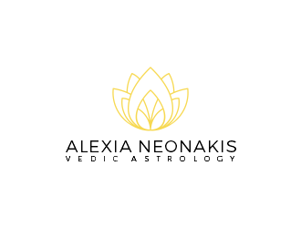 Alexia Neonakis Vedic Astrology  logo design by SmartTaste