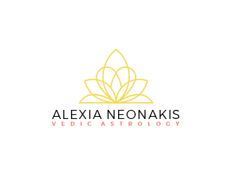 Alexia Neonakis Vedic Astrology  logo design by SmartTaste