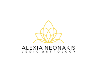 Alexia Neonakis Vedic Astrology  logo design by SmartTaste