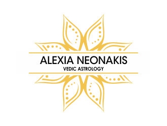 Alexia Neonakis Vedic Astrology  logo design by cikiyunn
