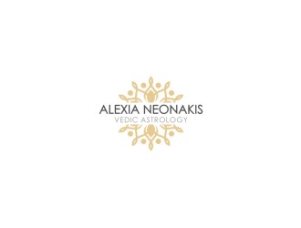 Alexia Neonakis Vedic Astrology  logo design by logobat