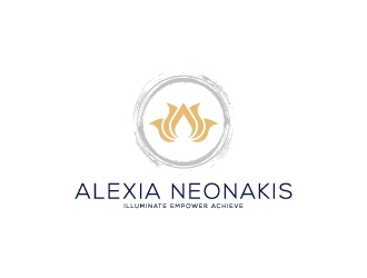 Alexia Neonakis Vedic Astrology  logo design by wongndeso