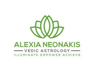 Alexia Neonakis Vedic Astrology  logo design by N3V4