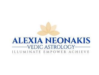 Alexia Neonakis Vedic Astrology  logo design by aryamaity