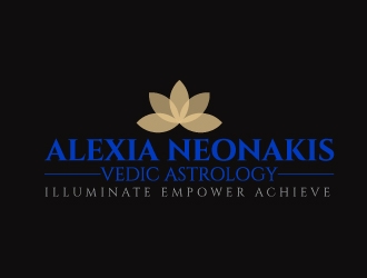 Alexia Neonakis Vedic Astrology  logo design by aryamaity