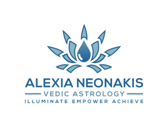 Alexia Neonakis Vedic Astrology  logo design by N3V4
