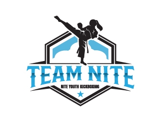 TEAM NITE-NITE Youth Kickboxing logo design by Krafty