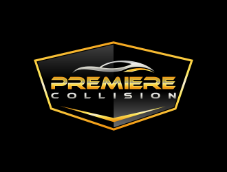 Premiere Collision logo design by RIANW
