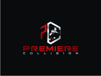 Premiere Collision logo design by bricton