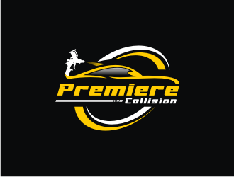 Premiere Collision logo design by bricton