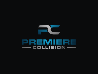 Premiere Collision logo design by logitec