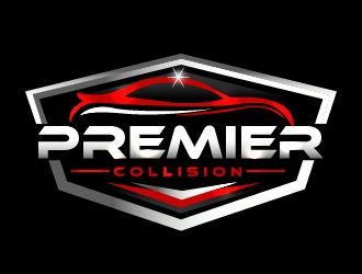 Premiere Collision logo design by shravya