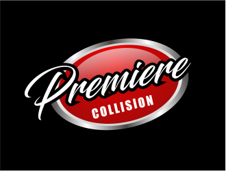 Premiere Collision logo design by Girly
