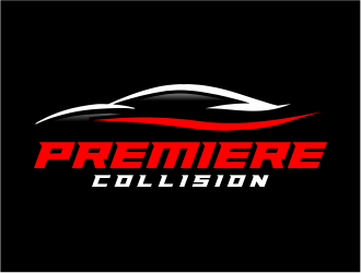 Premiere Collision logo design by Girly